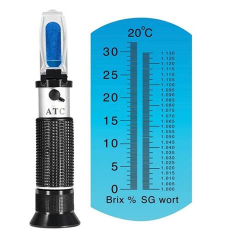 refractometer temperature homebrew|refractometer for brewing.